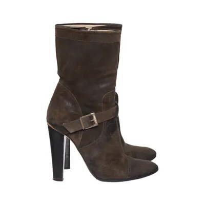 Stövletter (Grön) från Jimmy Choo Skinn, Mocka