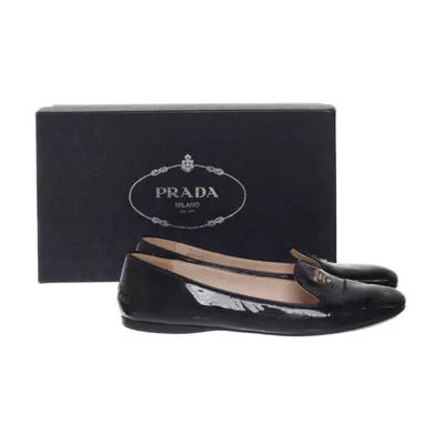 Loafers (Black) from Prada Leather