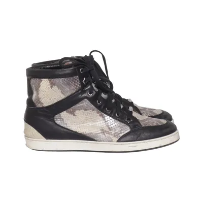 Baskets (Noir, Beige, Gris) de Jimmy Choo Cuir