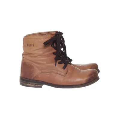 Laced boots (Brown) from Bama Leather