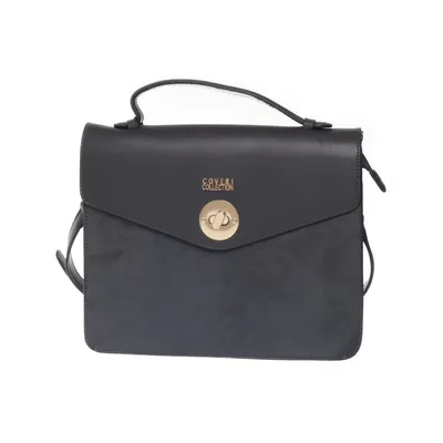 Handbag (Gray) from Coveri Collection Polyester, Polyurethane