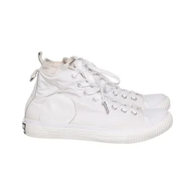 Chaussures en toile (Swallow Plimsoll High) de McQ by Alexander McQueen Coton, Polyuréthane