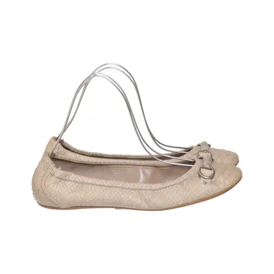 Ballerina's (Beige) van Dior Leer