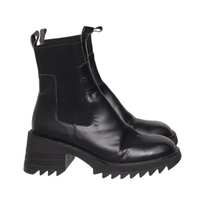 Chelsea boots (Zwart) van Jonak Leer