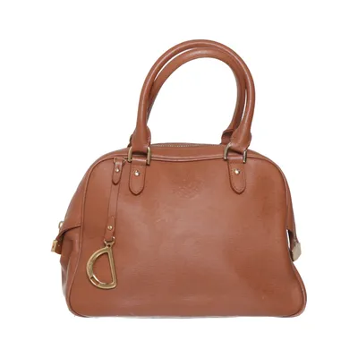 Handväska (Ralph Lauren) från Lauren Ralph Lauren Bomull, Skinn