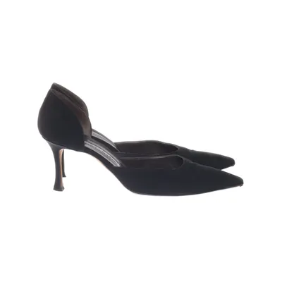 High heels (Black) from Manolo Blahnik Leather