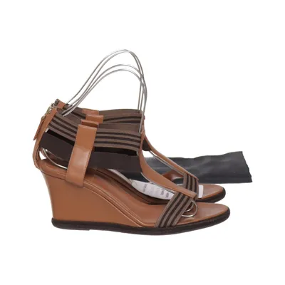 Chaussure compensées (Marron) de Fendi
