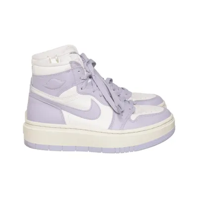 Sneakers (1 Elevate High Titanium) van Nike Air Jordan Leer