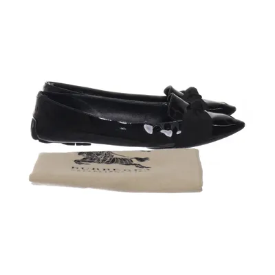 Ballerina's (Blauw) van Burberry Leer