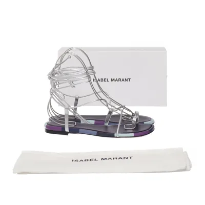 Sandaler (Silverfärgad, Lila) från Isabel Marant Skinn