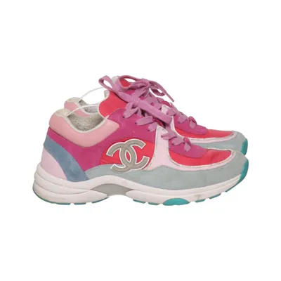 Trainingsschoenen (Roze, Blauw, Meerkleurig) van Chanel