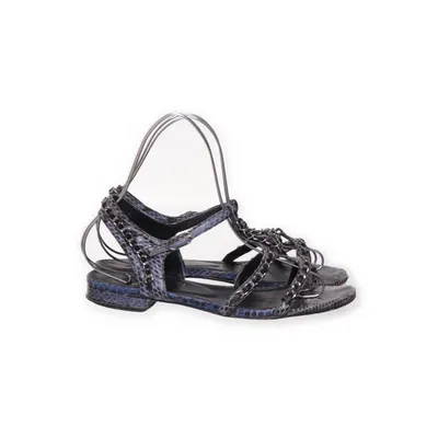 Sandaler (Blå) fra Chanel Læder