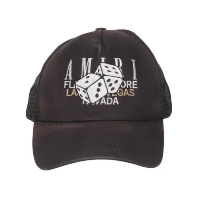 Trucker pet (Bruin) van AMIRI Polyester, Tencel