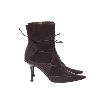Stövletter (Brun) från Jimmy Choo Mocka, Skinn