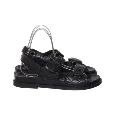 Sandals (Dad Sandals) from Chanel Leather
