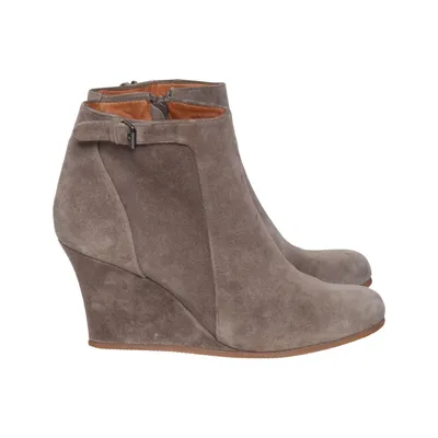 Sleehakken (Grijs) van Lanvin Leer