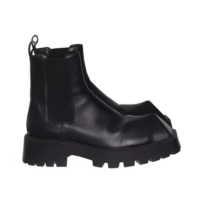 Bottines Chelsea (Balenciaga Rhino 20mm Boots 'Black Smooth Calfskin') de Balenciaga Cuir
