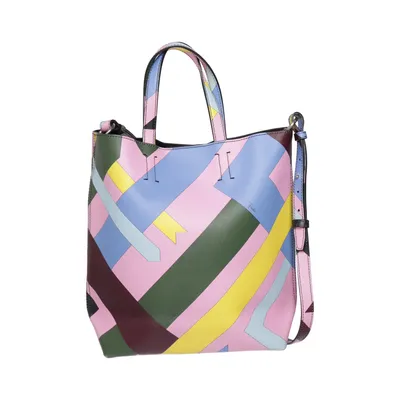 Handbag (Pink, Multicolored) from Emilio Pucci