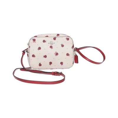 Axelremsväska (Beige, Röd) från Coach
