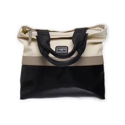 Håndtaske (Sort, Beige) fra Lacoste