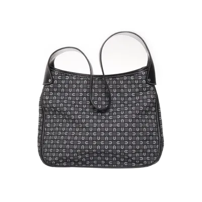 Handbag (Gray, Black) from Aigner