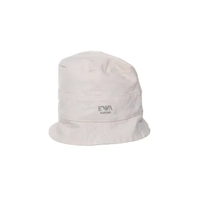 Bucket hat (Gray, White) from Giorgio Armani Parfums Cotton, Polyester