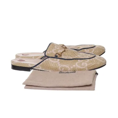 Slip-ins (Princetown Mules Pattern gg Jumbo) van Gucci Leer