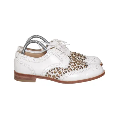 Schnürschuhe (Weiß) von Dolce & Gabbana Leder