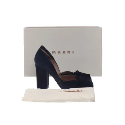 High heels (Blue) from Marni Suede