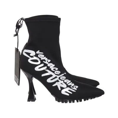 Heeled boots (Black) from Versace Jeans Couture