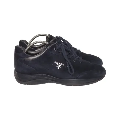Baskets (Bleu) de Prada Linea Rossa Daim