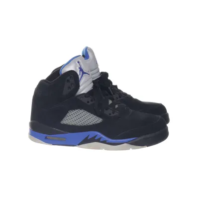 Sneakers (5 Retro Racer Blue) from Nike Air Jordan Leather, Suede