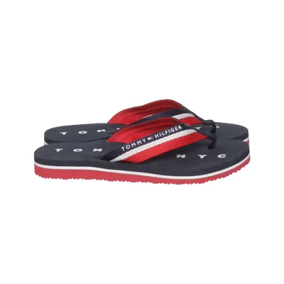 Tongs (Tommy Loves NY Beach Sandal) de Tommy Hilfiger Polyester, Polyuréthane