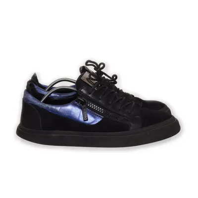 Baskets (Noir, Bleu) de Giuseppe Zanotti Cuir