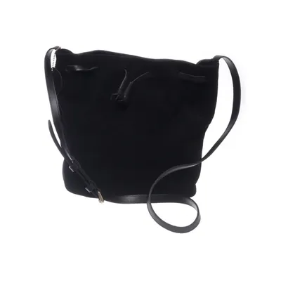 Shoulder-bag (Black) from Kauf Dich Glücklich Suede