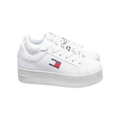 Sneakers (White) from Tommy Hilfiger Jeans Leather