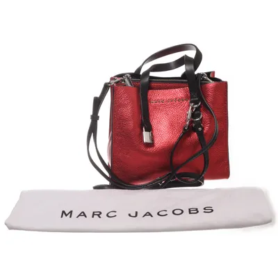 Sac à main (The Grind Metallic Leather Tote) de Marc Jacobs Cuir