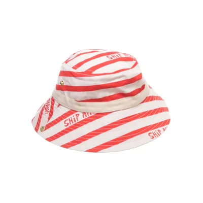 Bucket hat (Rood, Beige) van Mini Rodini