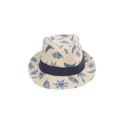 Stråhatt (Beige) Polyester