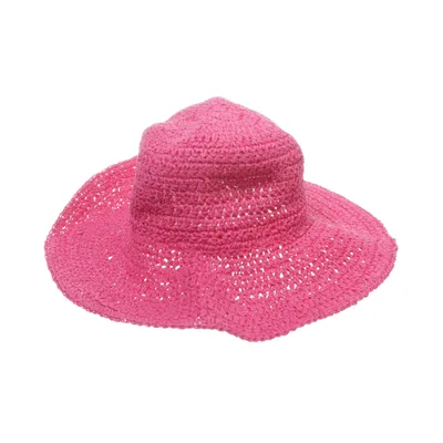 Stråhat (Pink) fra Lindex