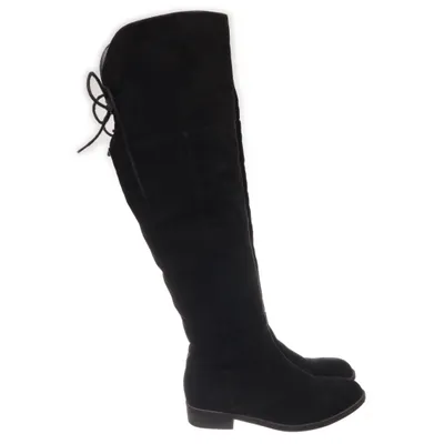 Boots (Överknä stövlar ) from DinSko Faux suede