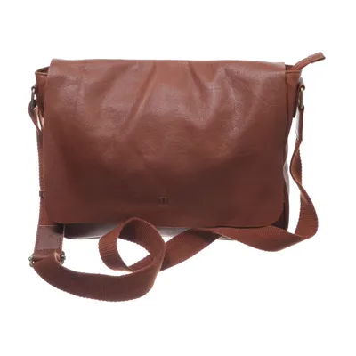 Schoudertas (Bruin) van Don Donna Leer