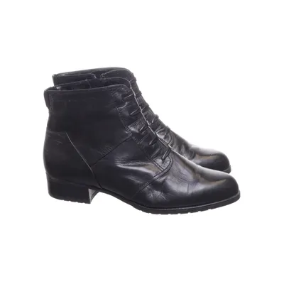 Ankle boots (Black) from Luftpolster Leather