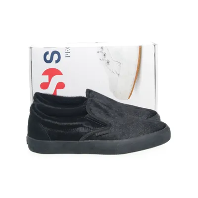 Slip-ons (2311 Leahorsew) från Superga Skinn, Päls