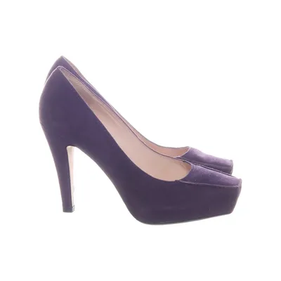 Pumps (Lila) från Zoe Wittner Skinn, Mocka