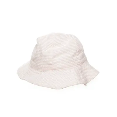 Bucket hat (Wit, Roze)