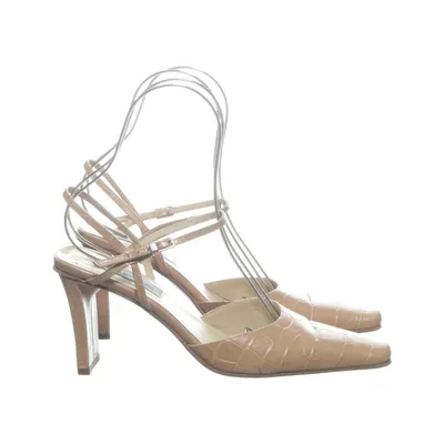 Klackskor (Beige) från Lagersons Skinn