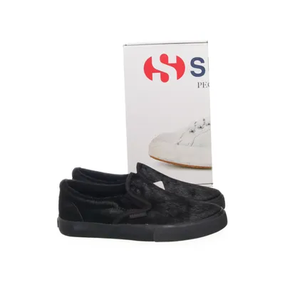 Slip-ons (2311 Leahorsew) från Superga Skinn, Päls