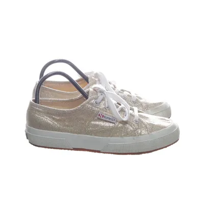 Tygskor (Guldfärgad) från Superga