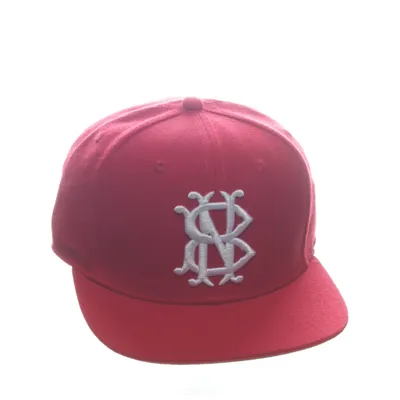 Cap (Monogram Snapback) from New Black Acrylic, Wool